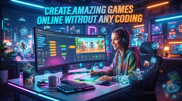 Create Amazing Games Online Without Any Coding